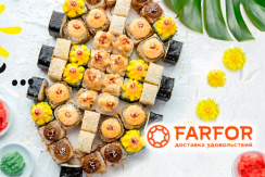 Доставка еды «FARFOR»: все роллы и суши со скидкой 50%