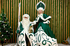 Визит Эльфика или поздравление Дедушки Мороза и Снегурочки со скидкой