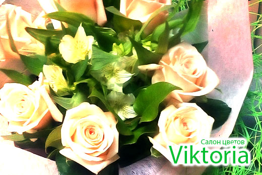 Розы от 40 рублей в мастерской цветов "Viktoria"