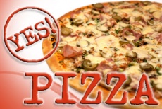 Вкусная пицца в «Yes! Pizza» со скидкой 50%! Всего 25 руб. за скидку!