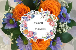 Композиции из цветов со скидкой до 50% в студии TKACH FLOVERS