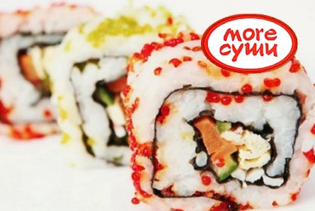 Попробуй японские блюда со скидкой до 50% от «Моrе Суши»!