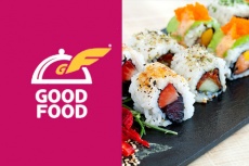 Японская кухня со скидкой 50% от службы доставки еды «GoodFood»