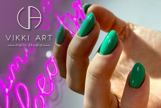 Скидка 50% на услуги VIKKI ART nails studio