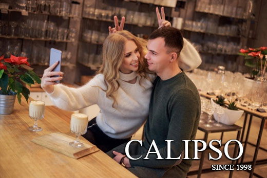 Ресторан «CALIPSO»: только 14 февраля ужин для двоих со скидкой 50%
