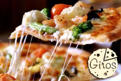 Пицца, осетинские пироги, десерты и другое со скидкой 20% в кафе «Giros»