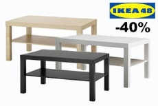 Скидка 40% на журнальный столик ЛАКК с доставкой от службы доставки IKEA48 в Липецке!