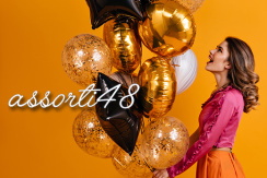 Assorti48: гелиевые шары от 100 рублей, товары для праздника, сладости и игрушки по специальной цене