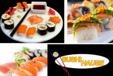 Суши, роллы и не только со скидкой 50%  на все меню японской кухни от Sushi Hause!