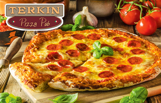 Доставка пиццы со скидкой 30% от PizzaPub TERKIN