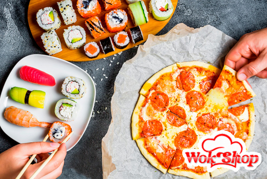 Wok Shop: роллы, пицца, лапша со скидкой до 50%