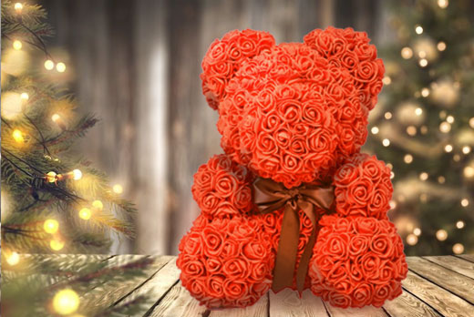 Мишки из 3D роз всего за 990 рублей в магазинах «ИгроЛенд»