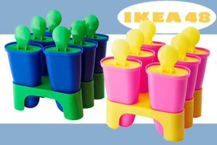 Скидка 50% на формы для мороженого от поставщиков товаров IKEA 48 в Липецке!