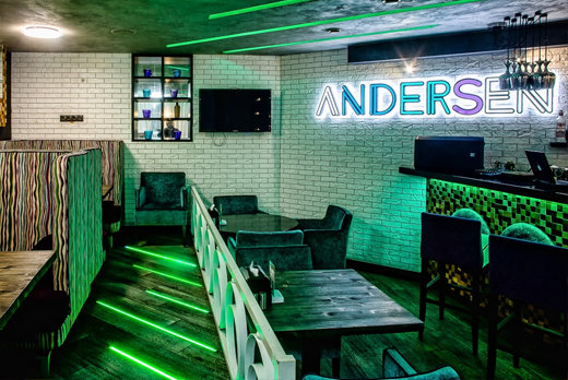 Скидка до 50% в lounge cafe «Mr. Andersen»: поужинай с друзьями или забери с собой