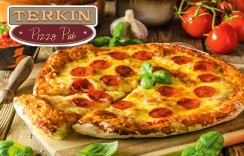Доставка пиццы со скидкой 50% от PizzaPub TERKIN