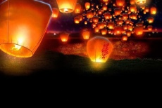 Капелька волшебства! Небесные фонарики и светодиодные шарики со скидкой 60% от Fonarikisky!