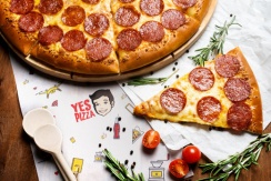 "Yes Pizza": доставка пиццы со скидкой 50%