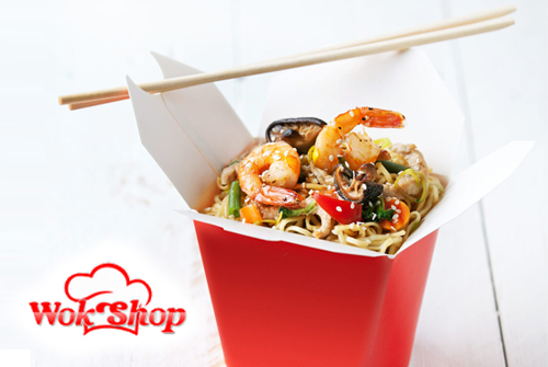 Служба доставки еды «Wok Shop»: закуски, лапша и салаты со скидкой 50% Служба доставки еды «Wok Shop»: закуски, лапша и салаты со скидкой 50%